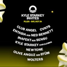 OVERBRUGGEN KYLE STARKEY INVITES | ADE at PLLEK, Sat 24 Oct