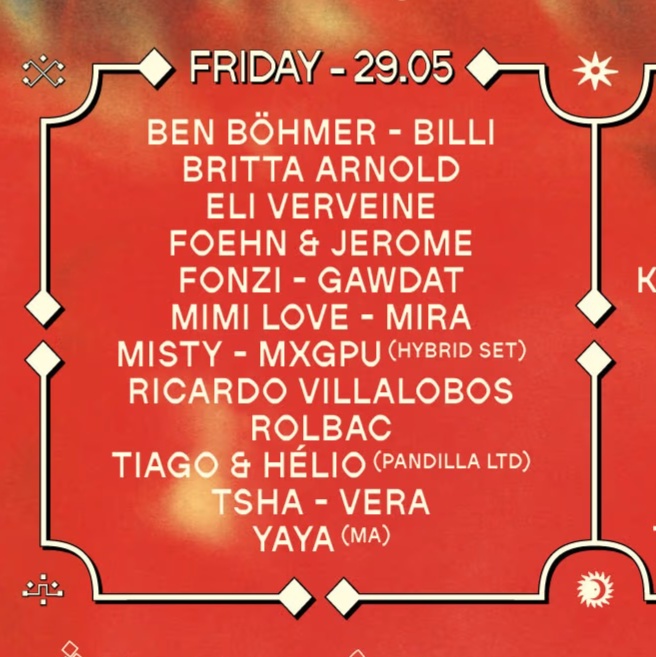 MOGA FESTIVAL FRIDAY at TBA, Fri 29 May