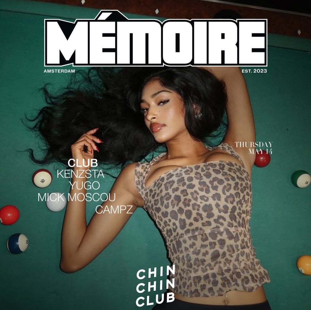 MEMOIRE at Chin Chin Club, Thu 14 May