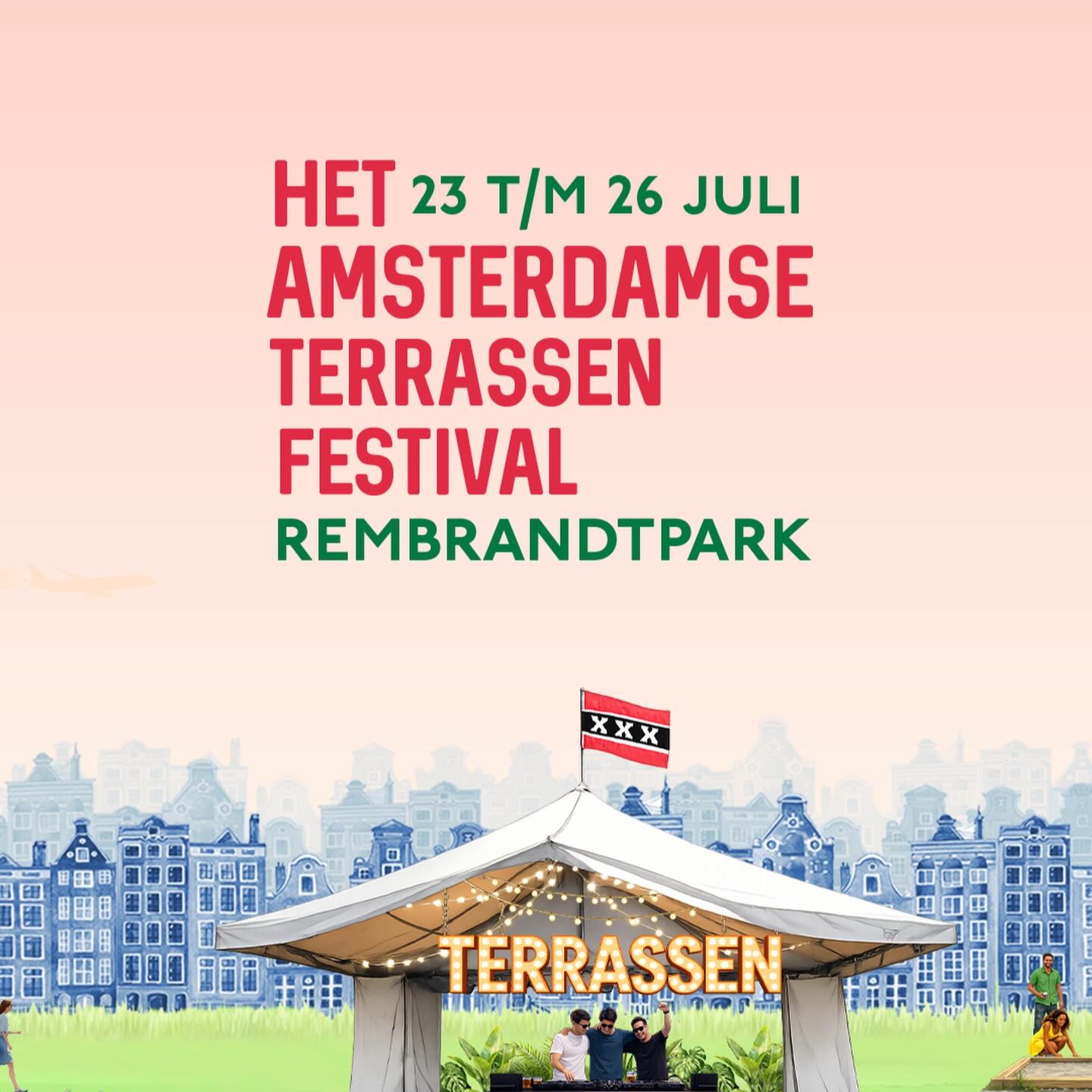 HET AMSTERDAMSE TERRASSEN FESTIVAL | DONDERDAG in Rembrandtpark