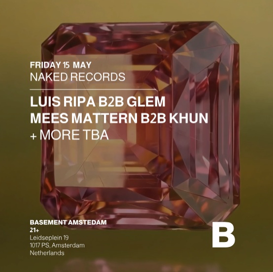 BASEMENT PRES. NAKED RECORDS at Basement, Fri 15 May