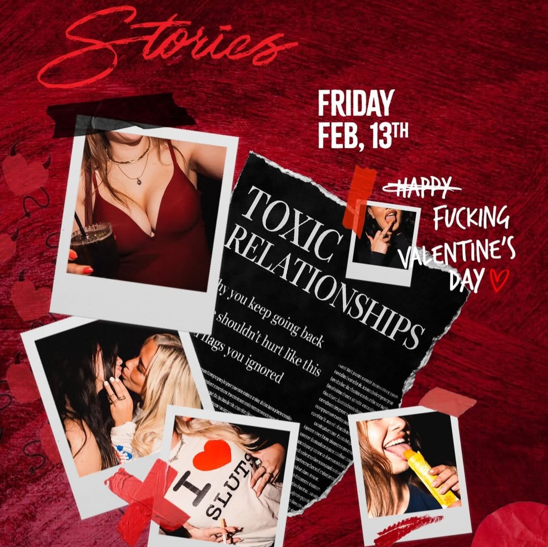 STORIES at Chicago Social Club, Fri 10 Apr