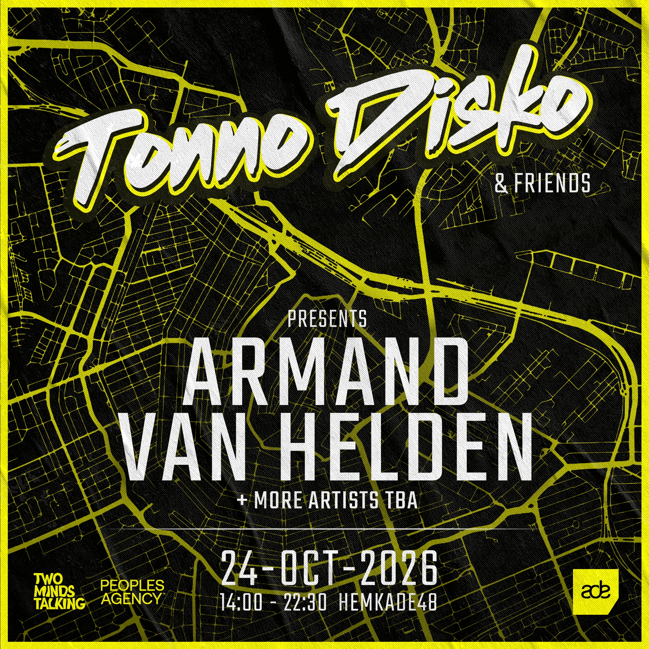 TONNO DISKO | ADE at Hemkade 48, Sat 24 Oct