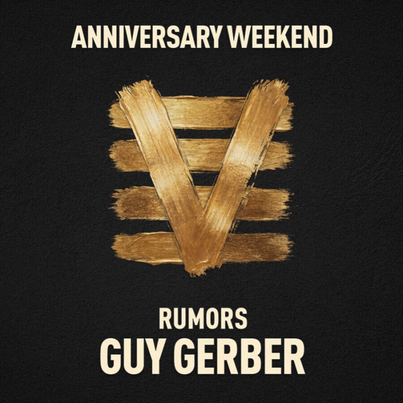 RUMORS - GUY GERBER (ANNIVERSARY WEEKEND) at Savaya, Fri 10 Apr
