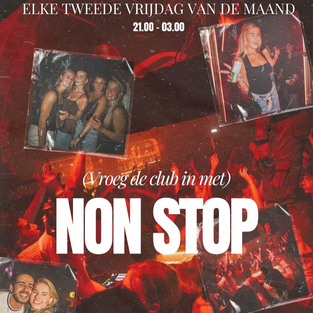 NON STOP x HUISFISSA at Oliva, Fri 10 Apr