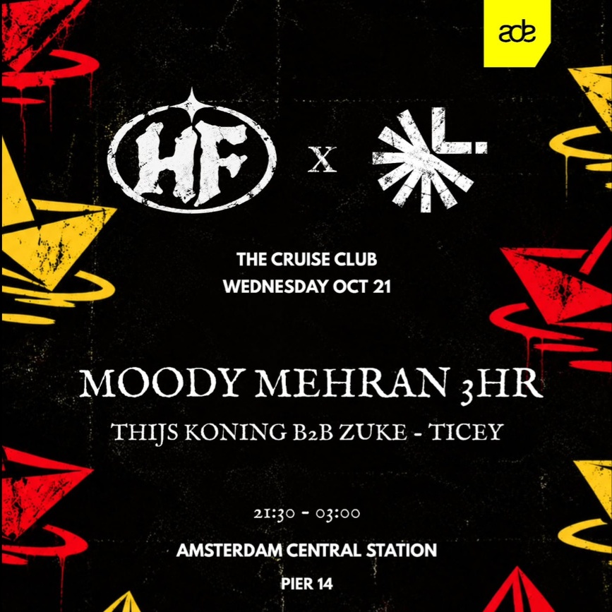 HOUSEFISSA X HET LICHTPUNT | ADE at Pier 14, Wed 21 Oct