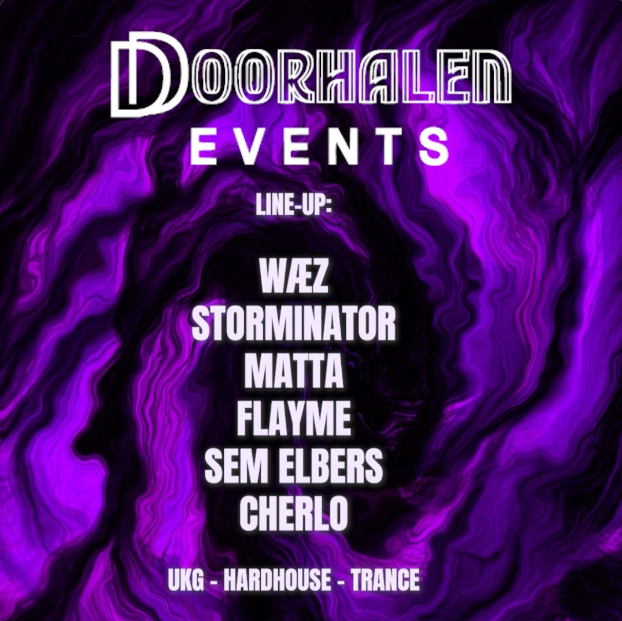 DOORHALEN at Toekomstmuziek, Sat 11 Jul